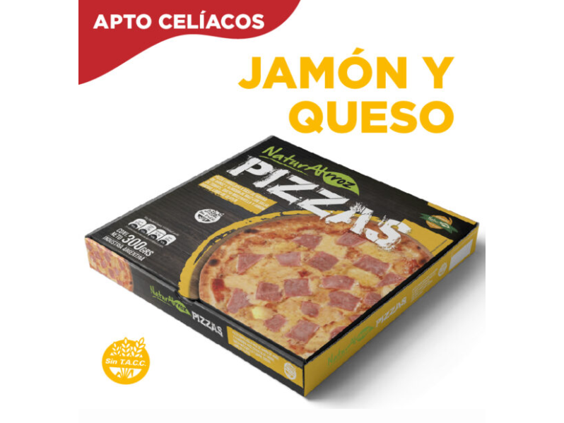 Pizza Jamon y Queso