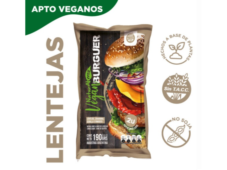 Vegan Burguer Lenteja