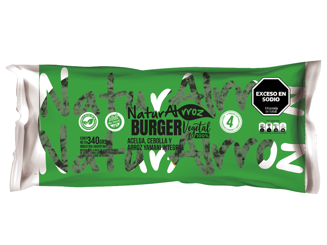 Vegan Burguer Acelga x4