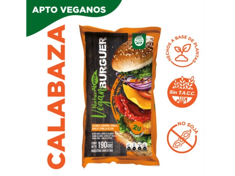Vegan Burguer Calabaza