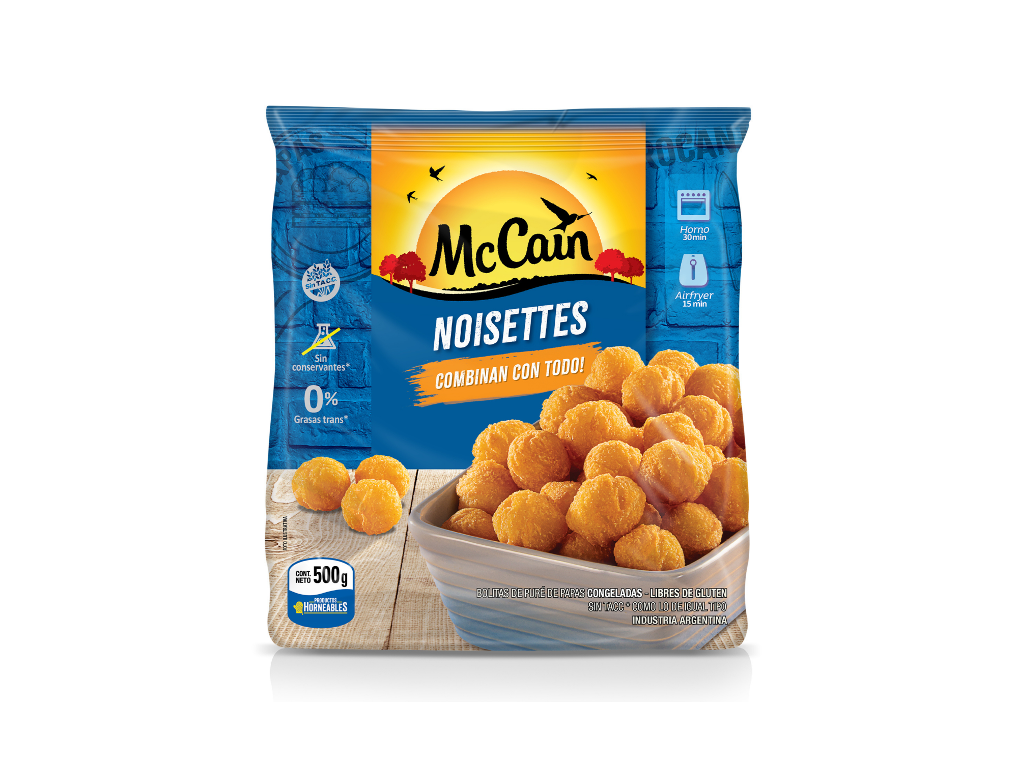 PAPAS MC CAIN NOISETTES