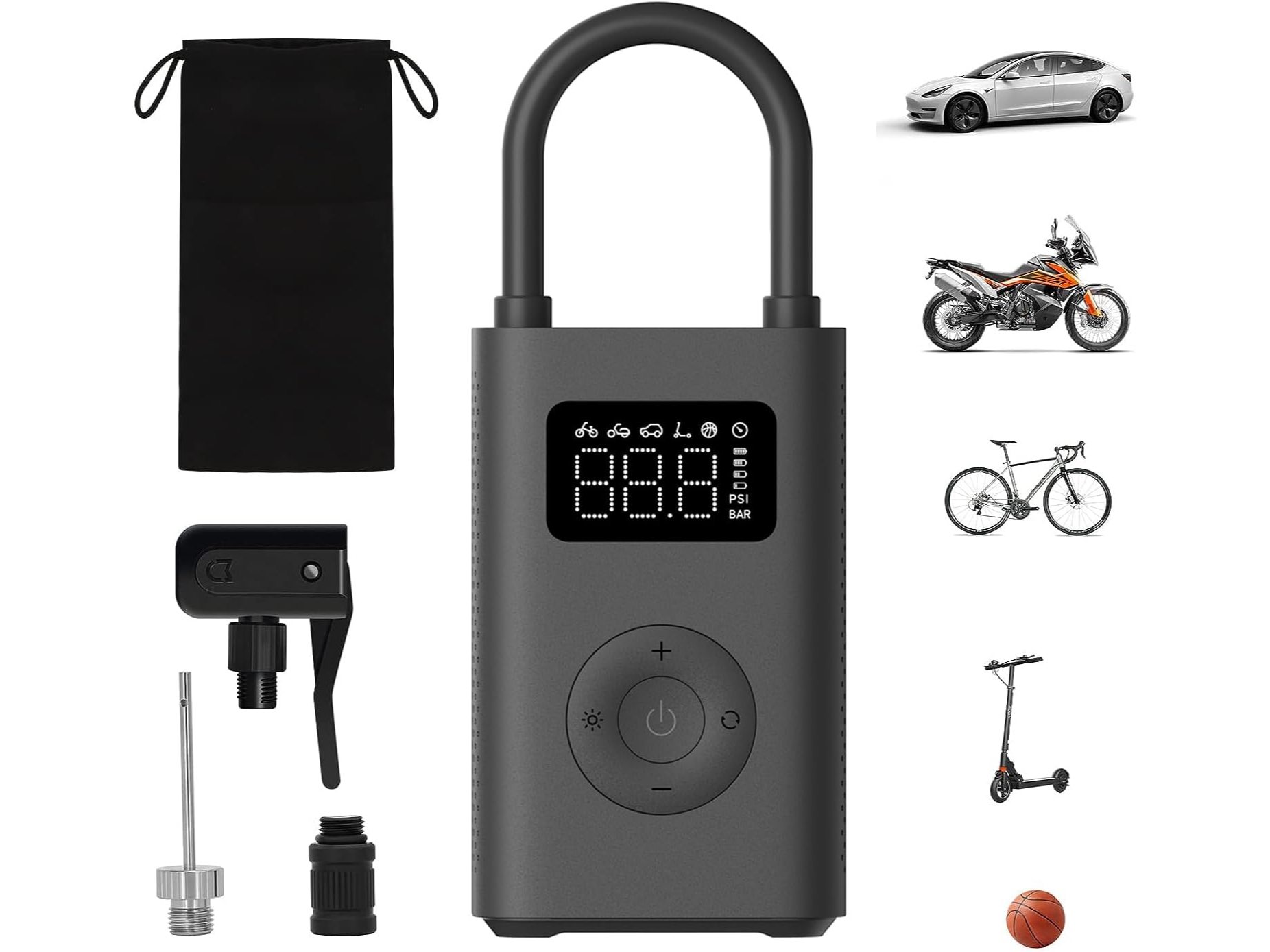 Compresor de Aire 2 Xiaomi Portatil Black