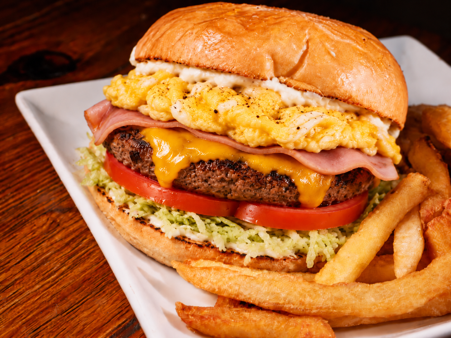 HAMBURGUESA COMPLETA