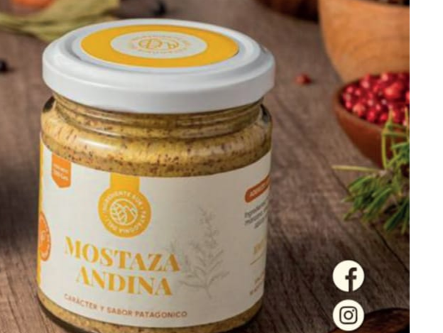 Mostaza Andina Ingredientes sur x 200 grs