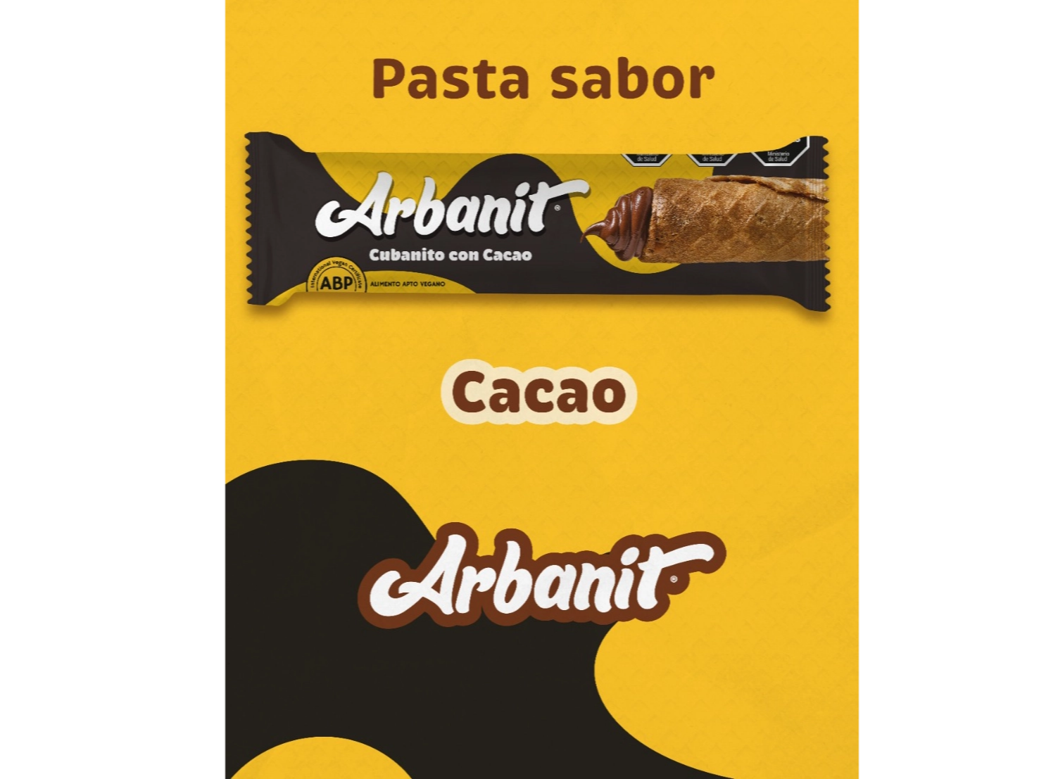 Cubanitos Premium Cacao Arbanit apto veganos