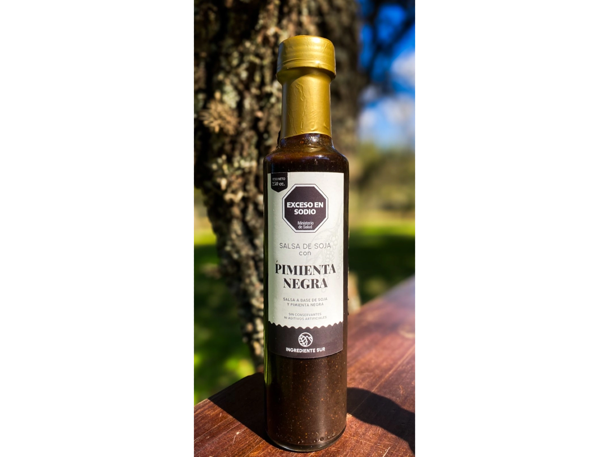 Salsa de pimienta negra x 250 cc Ingrediente Sur