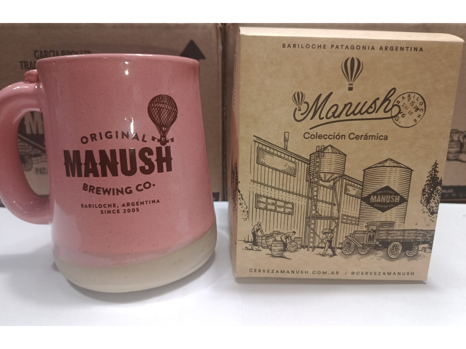 CHOPP CLASICO CON CAJA "MANUSH"
