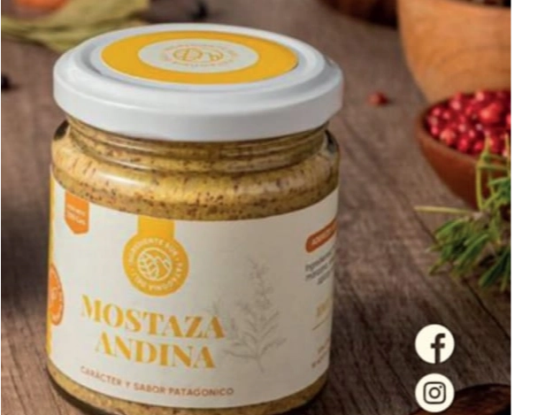 Mostaza Andina Ingredientes sur x 200 grs