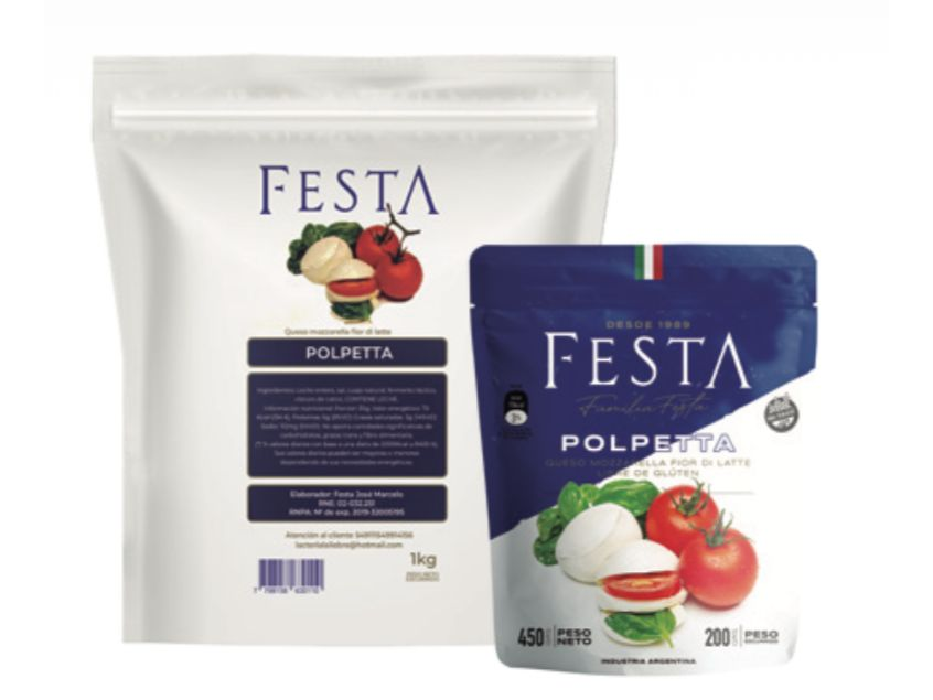 Mozzarela Polpetta x 1kg Festa