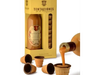 Estuche Tentaciones 1 Licor 750 ml con 10 vasos de oblea con chocolate