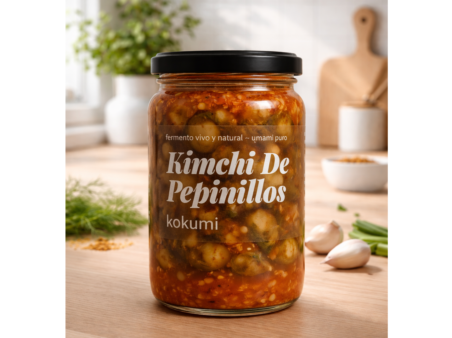 Kimchi De Pepinillos