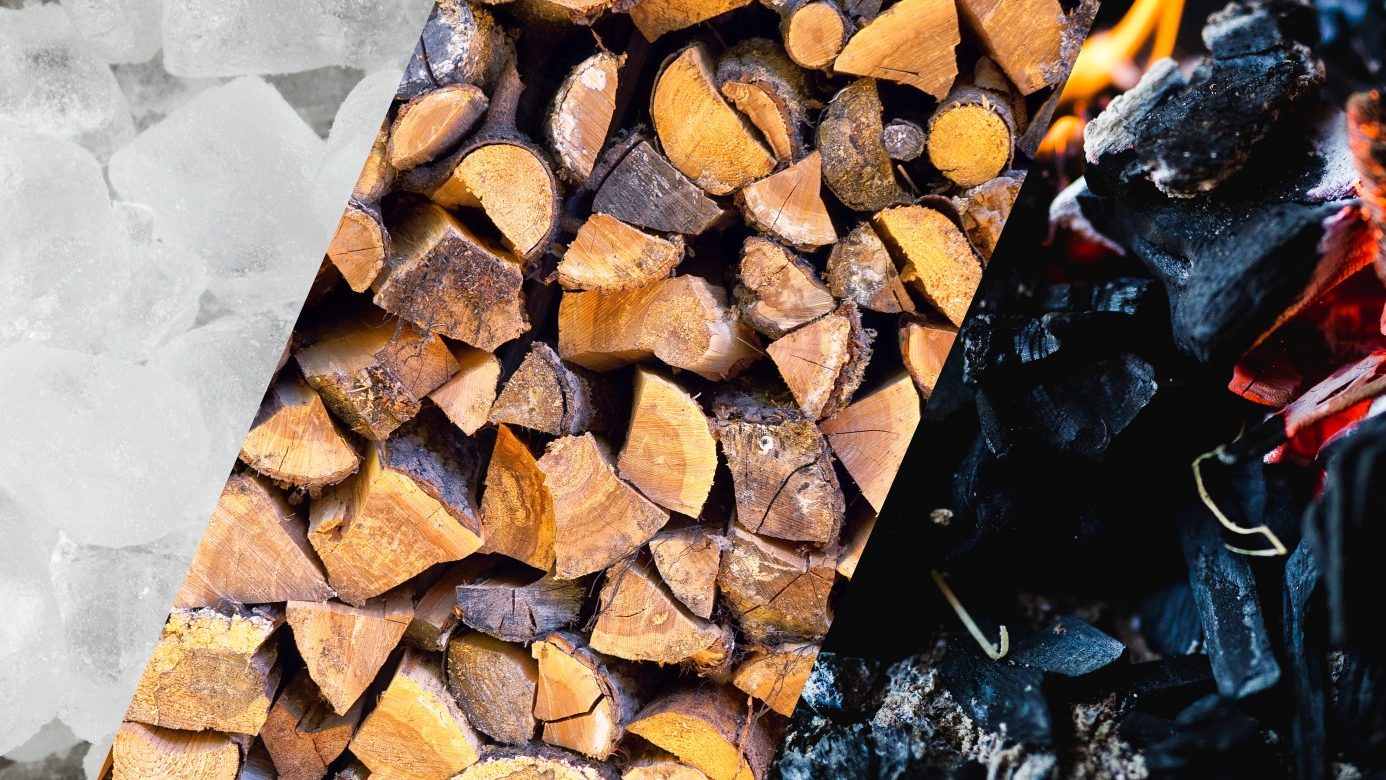 HIELO / LEÑA & CARBÓN