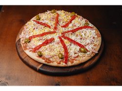 Esp jamon, morron y huevo