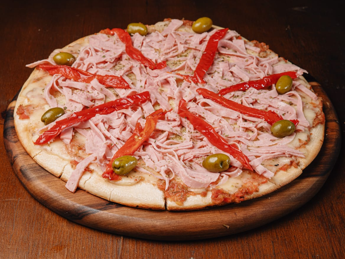 muzza+esp jamon y morron