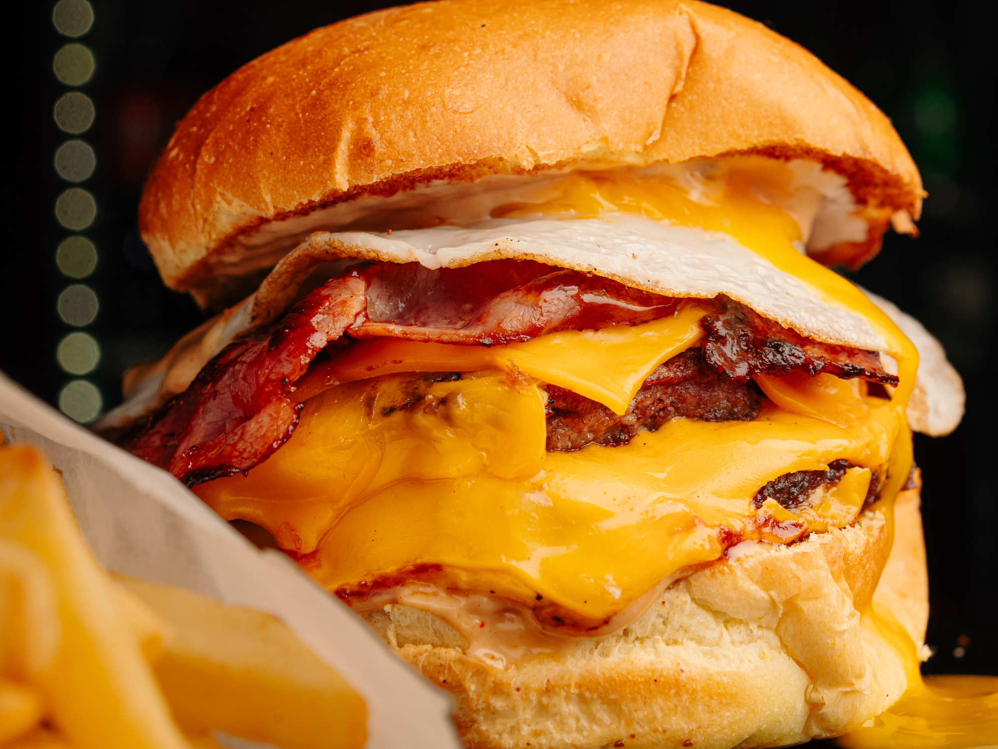 Burger pikante Power