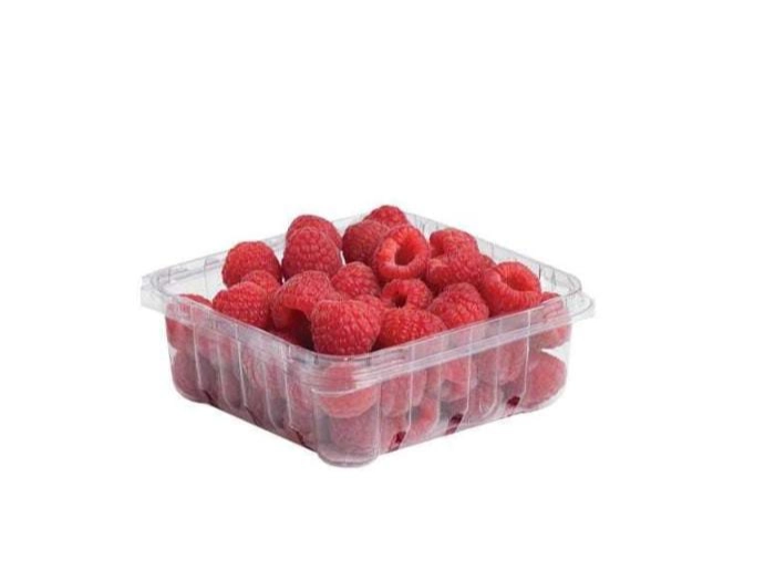 frambuesa en blister