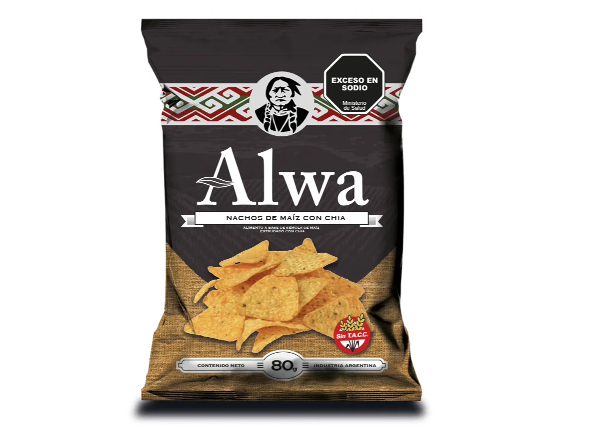 Nachos de Maíz con Chía