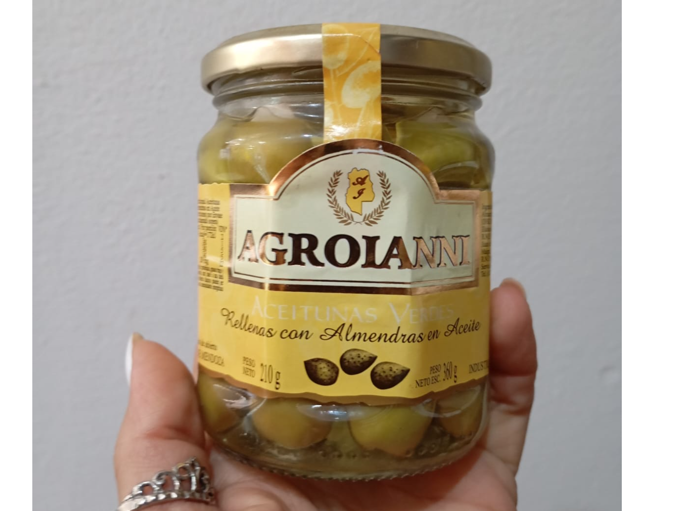 Aceitunas rellenas "Agroianni"