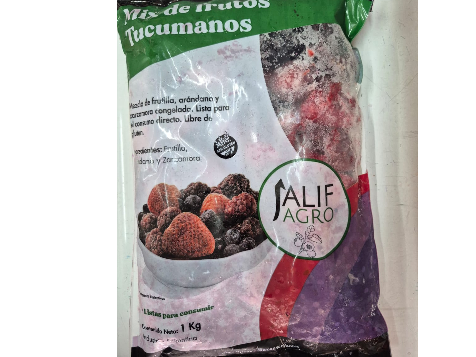 mix de frutos rojos congelados alif agro por 1 kilo