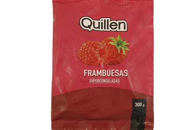 frambuesa congelada quillen por 300 gramos