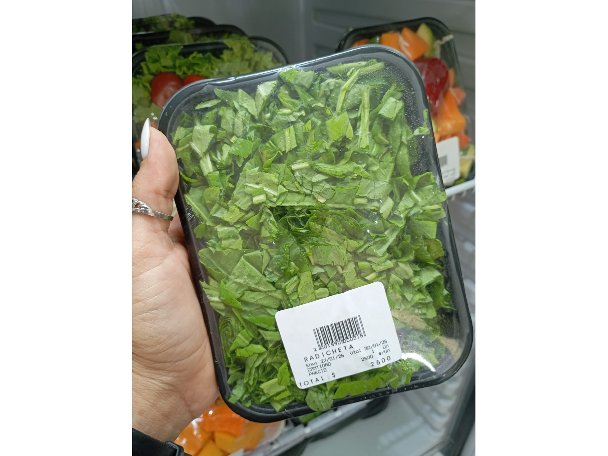 Bandeja de Radicheta