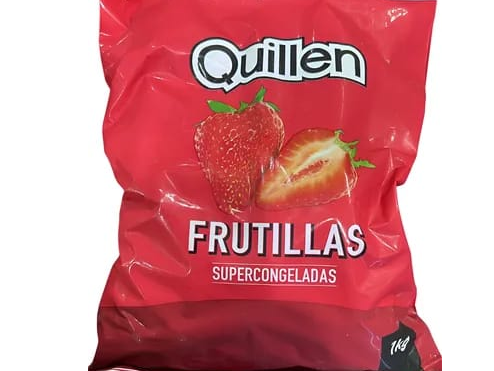 frutilla congelada quillen por 1 kilo