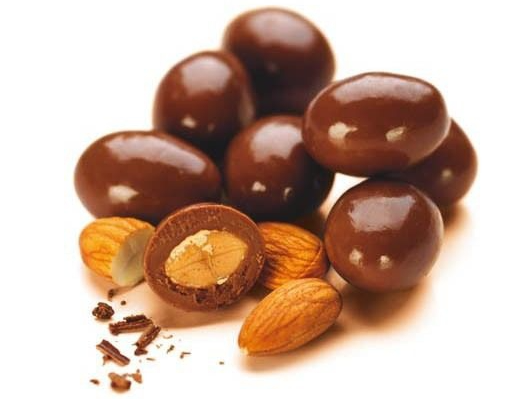 Almendras Con Chocolate