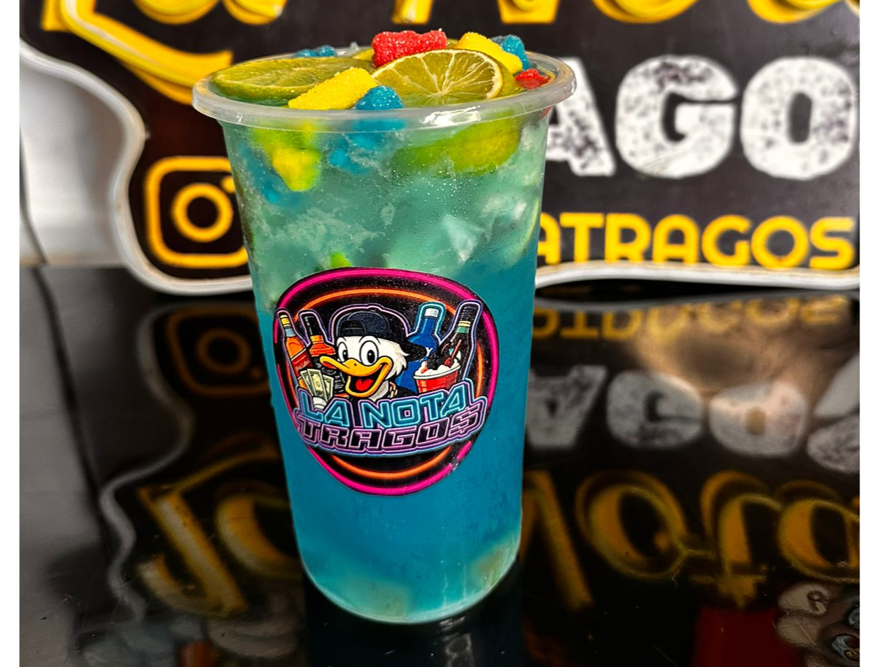 CAIPI BLUE de La nota tragos