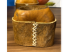 Mate galleta con base de cuero #001