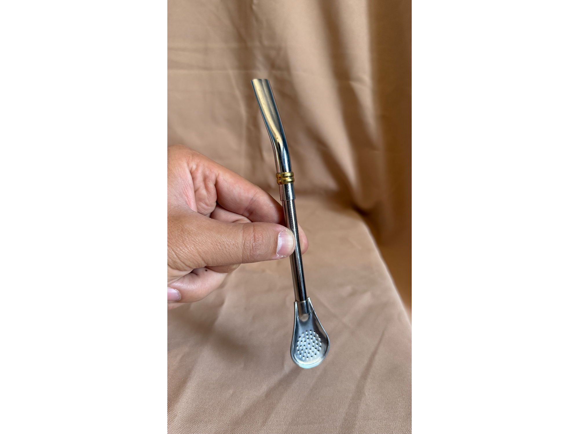 Bombilla pico de loro clásica c/ aplique