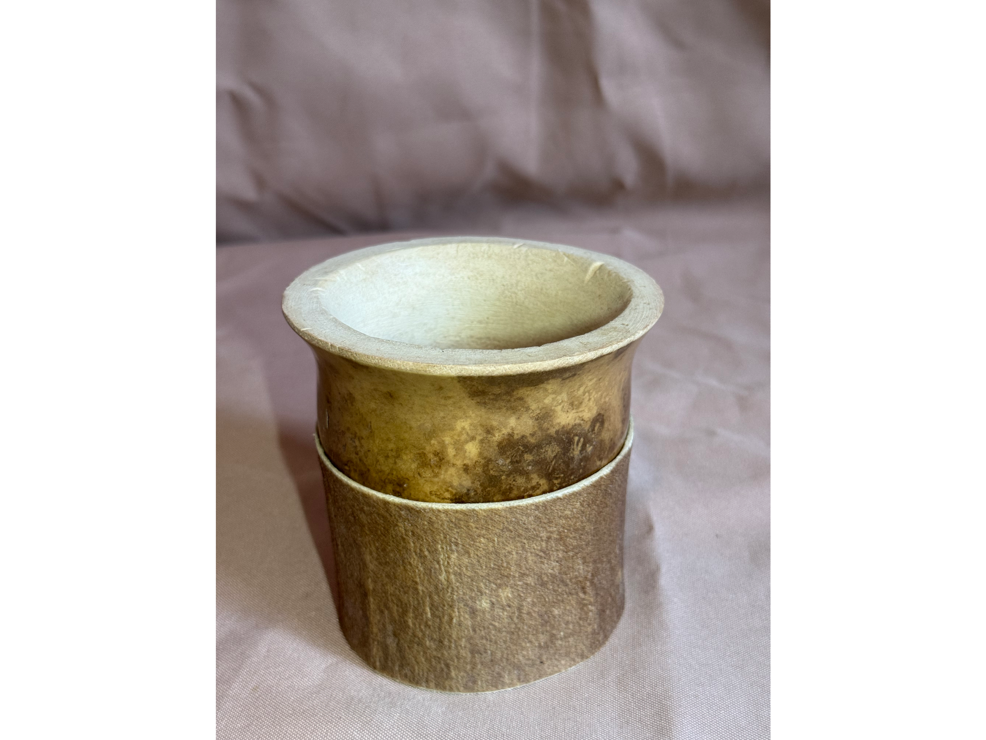 Mate criollo con base de cuero #001