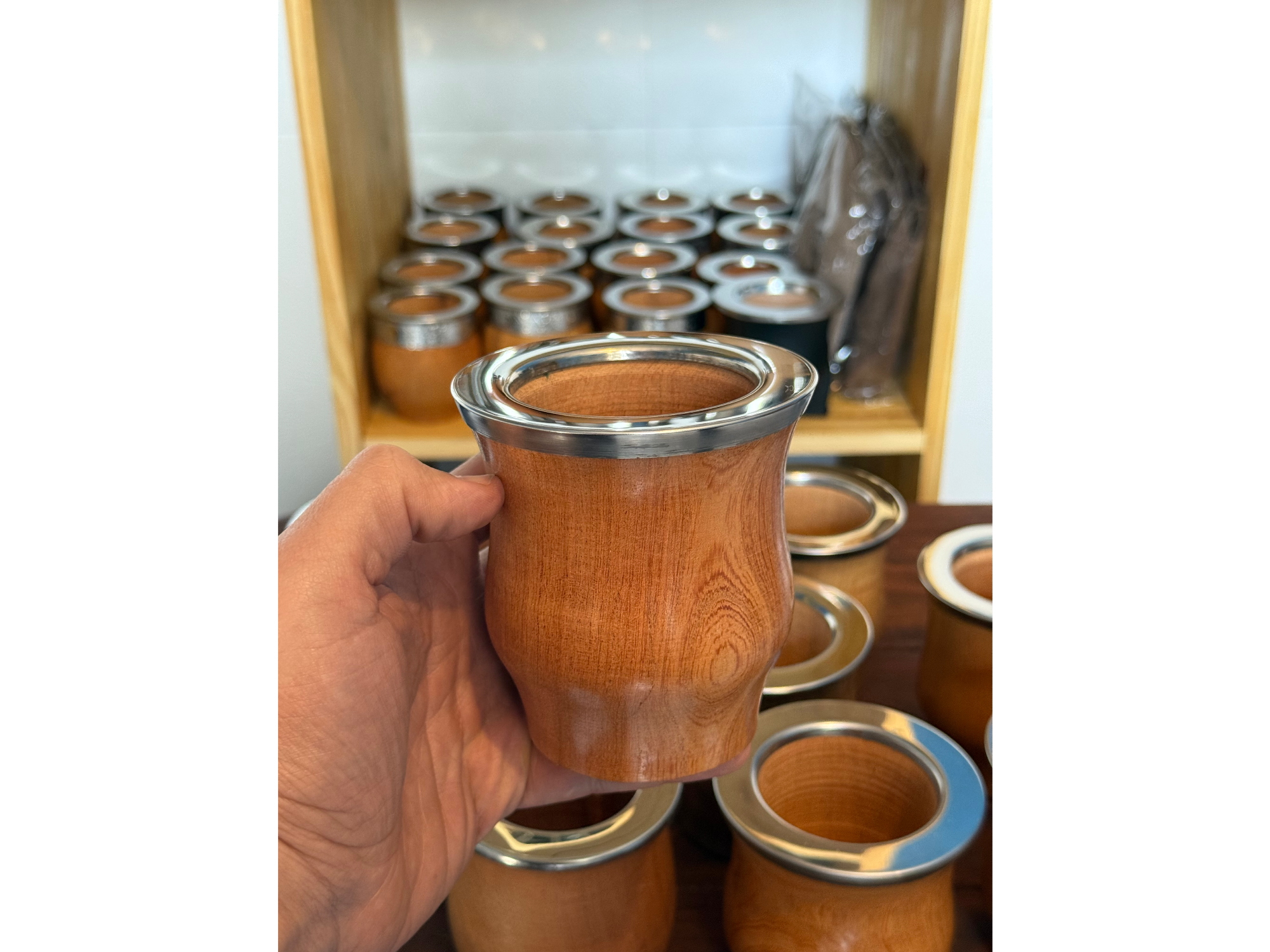 Mate camionero de algarrobo 🪵