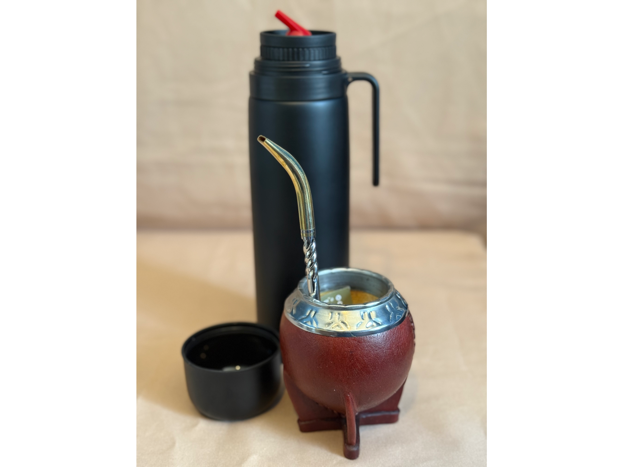 Combo 10:Mate torpedo+bombilla+termo