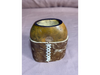 Mate galleta con base de cuero #003