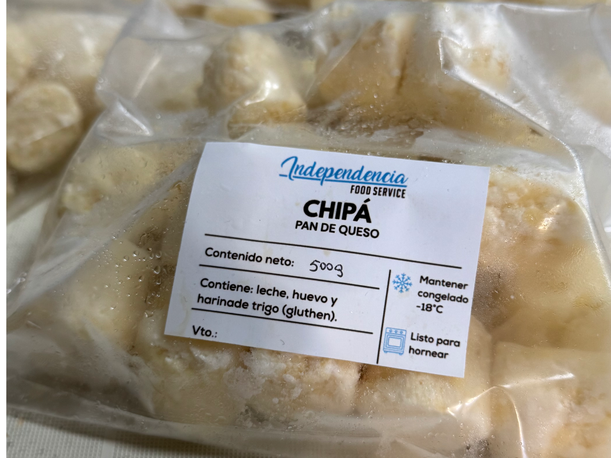 CHIPA CRUDO X 5KG