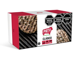 HAMB BOV PATY SUPER 20X2 250G