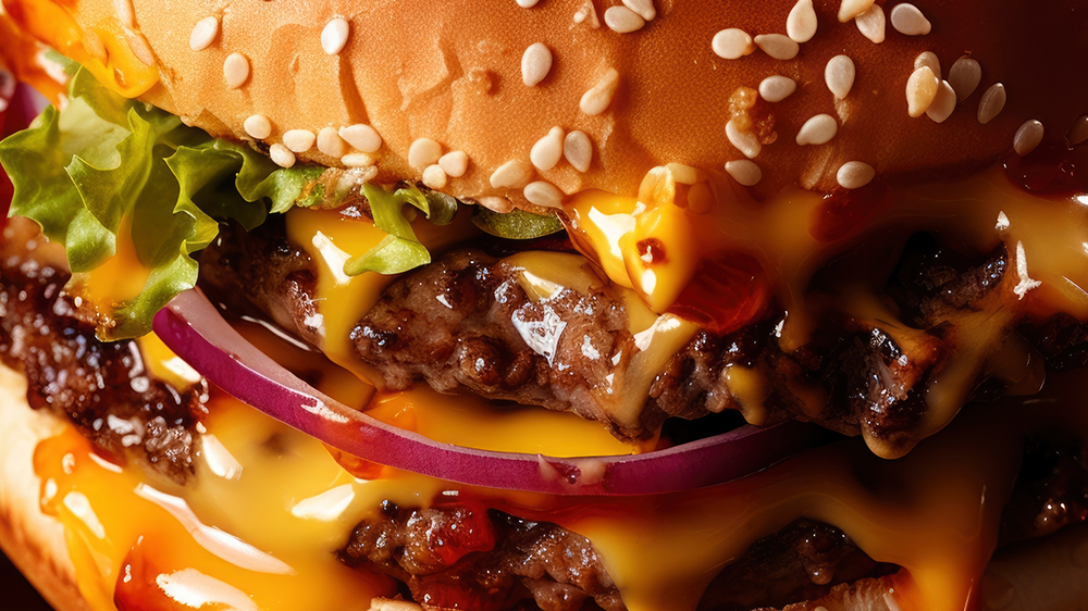 HAMBURGUESAS + FRITAS