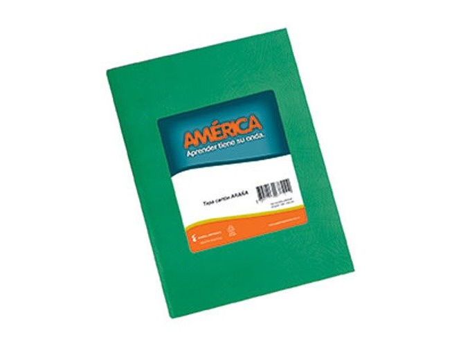 CUADERNO AMERICA TAPA DURA X 42 Hjs RAYADAS