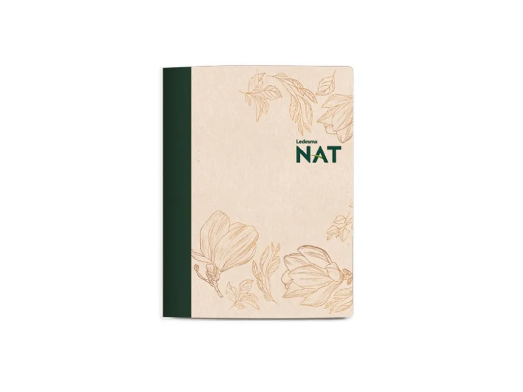 CUADERNO NAT- PAPEL NATURAL 42 Hjs RAYADAS