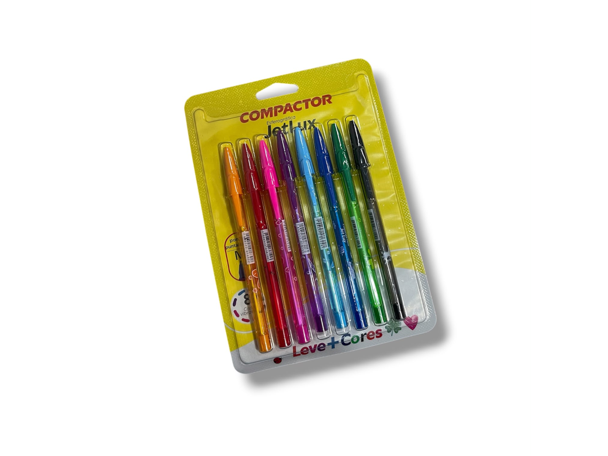 Lapiceras de colores x8 unidades