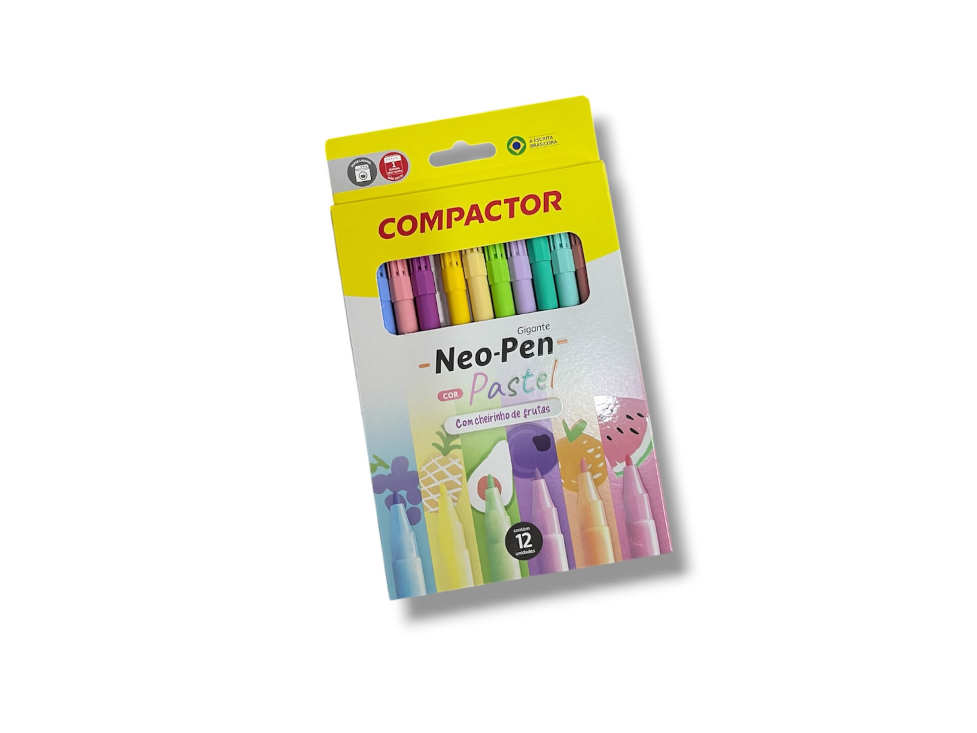 Marcador / Fibras pasteles- x12 unidades Pastel