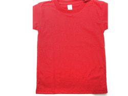 REMERA COLEGIAL ROJA