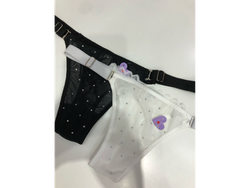 REGULABLE TUL STRASS