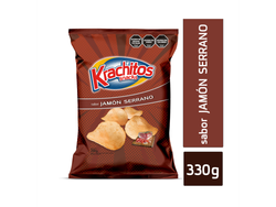 SNACKS KRACHITOS PAPAS SABOR JAMÓN SERRANO 330 G.