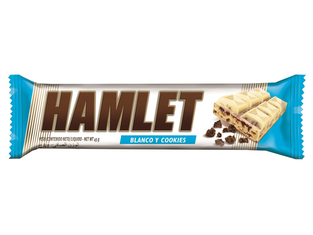 HAMLET BLANCO Y COOKIES 48GR