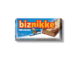 CHOCOLATE BIZNIKE NEVADO UNIDAD X 28 GR