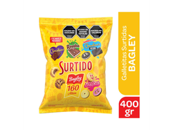 GALLETITAS SURTIDO BAGLEY X 400 GRS (BX21)