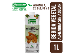LECHE DE ALMENDRA SIN AZUCAR LA SERENISIMA