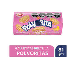GALLETITAS POLVORITA FRUTILLA X 81G (40XB)