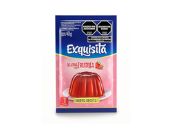 GELATINA FRUTILLA X UNIDAD 40G